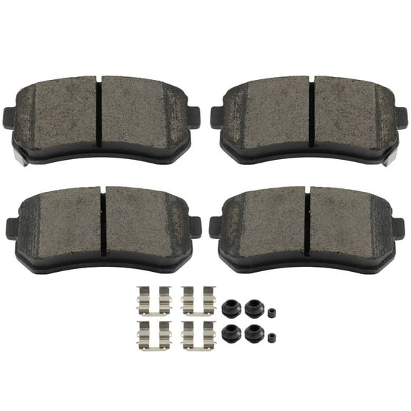 AUTOMUTO Brake Pads Rear 4PCS D1398-8506 Fit For 2006-2010 For Hyundai For Accent|2009-2012 For Hyundai For Elantra|2015 For Hyundai For Sonata