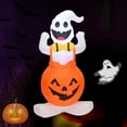 thumbnail image 1 of Inflatable Halloween Pumpkin Model, 1.2m Strap, Pumpkin Ghost, Halloween Decoration, Ghost Festival Inflatable Model, 1 of 5