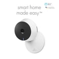 thumbnail image 3 of Globe Electric Wi-Fi Smart Indoor Security Camera, No Hub Required, Voice Activated, 720p, White, 50054, 3 of 7