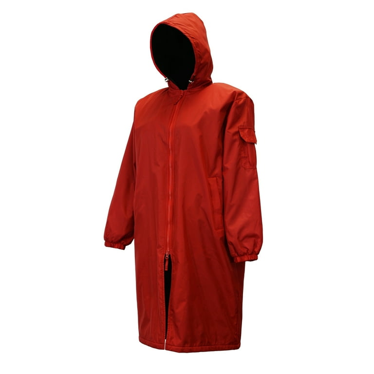 ★PARTIMENTO★ 3M Thinsulate Wide Shawl Collar Parka Red PW- WOMEN] 3M THINSULATE WIDE SHAWL COLLAR PARKA_RED - 파르티