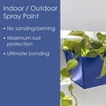 thumbnail image 3 of Krylon K02703007 Fusion All-In-One Spray Paint for Indoor/Outdoor Use, Gloss Blue Hyacinth, 3 of 8