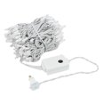 thumbnail image 4 of Novelty Lights 46.5 Feet 140 Light LED Chasing Christmas String, 16 Function Controller, Warm White on white Wire, UL Listed for Indoor/Outdoor Use, 4 of 5