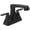 Matte Black, variant on Delta Ashlyn: Two Handle Centerset Lavatory Faucet - Metal Pop-Up