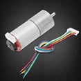thumbnail image 2 of DC 12V Encoder Gear Motor Speed Reduction Motor for Robot RC Car DIY Engine Toy (30RPM), 2 of 4