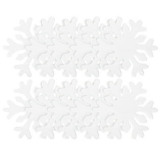 Edible snowflakes for cake decorating 50pcs Edible Snowflakes Cake