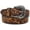 Floral Vine Tooled Brown, variant on 44 Western 1-3/4" Tapered Antique Floral Tooled Full-Grain Leather Belt 26RS53T