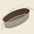 thumbnail image 2 of Nonstick Baking Tray Bread Loaf  Cake Pan,  Carbon Steel, Easy Release, Uniform Heating, 2 of 8