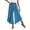 Light Blue, variant on Women High Waisted Wide Leg Pants Vintage Polka Dot Print Elastic Waistband Loose Fit Flowy Casual Trousers