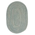 thumbnail image 1 of Colonial Mills TE49R024X132 2 x 11 ft. Tremont Braided Rug, Teal, 1 of 1