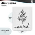 thumbnail image 4 of Stupell Industries Victorian Bathroom Herb Unwind Canvas Art, 24 x 30, by Lettered and Lined, 4 of 8