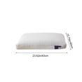thumbnail image 3 of Almohada de plumas de calidad hotelera, almohada de terciopelo suave para cama con estampado a cuadros, transpirable, soporte para el cuello, para quienes duermen de lado, boca arriba o boca abajo,, 3 of 6