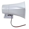thumbnail image 3 of Pyle Pro 6" 50W 8 Ohms Indoor and Outdoor PA Horn Speaker, White (4 Pack), 3 of 7