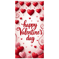 thumbnail image 3 of LUUFILx Valentine's Day Backdrop Romantic Heart Decorations Banner for Party Photography Props Background Celebration Event Supplies, 3 of 8