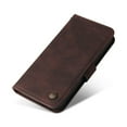 thumbnail image 4 of SaniMore Case for iPhone 14 6.1" 2022 with Wrist/Crossbody Strap,Retro PU Leather Anti-scratch Card Slots Cash Pocket Kickstand Shockproof Anti-drop Wallet Business Cover For iPhone 14, Brown, 4 of 9