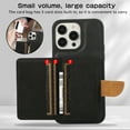 thumbnail image 2 of Nalacover for iPhone 15 Magnetic 2 in 1 Detachable Leather Wallet Case, Compatible with MagSafe Wireless Charging,Shockproof Credit Card Slots Kickstand Phone Case for iPhone 15,Black, 2 of 8