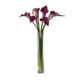 thumbnail image 4 of Ramo de flores artificiales de lirio de cala de tallo largo, flores falsas de látex de tacto real para el hogar, dormitorio, oficina, boda, fiesta, decoración de eventos., 4 of 8