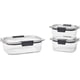 thumbnail image 1 of Set 3x Recipientes Para Alimentos Rubbermaid Tuper Plástico Rubbermaid Tuper plástico, 1 of 2