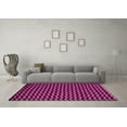 thumbnail image 3 of Ahgly Company Indoor Rectangle Abstract Pink Modern Area Rugs, 5' x 7', 3 of 4