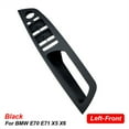 thumbnail image 2 of Partscollect Interior Door Handle Inside Panel Trim Inner Door Handle Compatible for BMW X5 E70 2007-2013 X6 E71 2008-2014Replaces OE# 51416975791  (Front Left Side, Black), 2 of 8