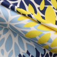 thumbnail image 5 of Navy Blue Yellow Dahlia Pillow Covers 20x20 Set of 2, Gray Geometric Floral Outdoor Throw Pillow Covers Spring Summer Pillowcase Modern Farmhouse Home Decorations Cushion Case for Living Room Bedroom, 5 of 5