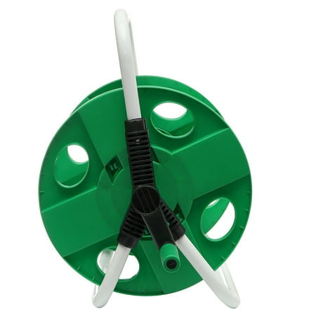hose reel mounted aluminum cast liberty portable guide garden