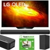 LG OLED55BXPUA 55-inch BX 4K Smart OLED TV with AI ThinQ (2020 Model) Bundle with LG SN5Y 2.1 Channel Hi-Res Audio Sound Bar with DTS Virtual:X and Taskrabbit Installation Service
