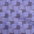 thumbnail image 1 of oneOone Viscose Jersey Medium Purple Fabric Floral Silhouette Sewing Craft Projects Fabric Prints By Yard 60 Inch Wide, 1 of 4