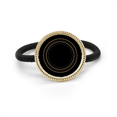 thumbnail image 1 of Shape Circle Symbol Totem Pattern Silver Metal Hair Tie And Rubber Band Headdress, 1 of 3