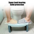 thumbnail image 6 of Foldable Toilet Stool, 7inches Healthy Bathroom Squatting Posture Poop Stool with Anti-Slip Feet, A Good Helper to Effective Relief of Constipation, Easy to Storage Toilet Squat Stool., 6 of 6
