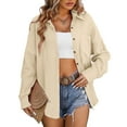 thumbnail image 2 of white button down shirt women, 2 of 5