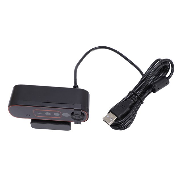 Webcam Computer, Computer Camera 1080P Built in Noise Cancelling Mic USB Facial Recognition 30fps for Replacement