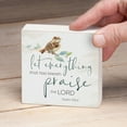 thumbnail image 4 of CounterArt "Let Everything" Artistic Freestanding Solid Wood Block Sign 3.75" Square, 4 of 5