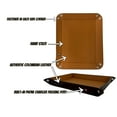 thumbnail image 4 of Father's Day Real Leather Valet Tray Nightstand Organizer for Men Jewelry Key Bowl, 4 of 10