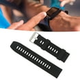 thumbnail image 4 of Watch Band Replacement, Silicone Comfortable Perfectly Fit Smartwatch Strap Black  For Traveling 22MM, 4 of 8