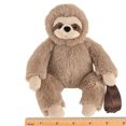 thumbnail image 4 of Bearington Baby Lil' Speedy Plush Sloth Pacifier Holder, 7.5 Inch, 4 of 4