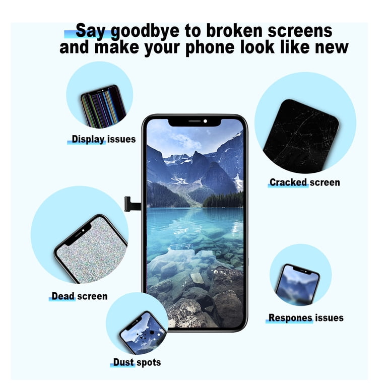 IPhone 11 Screen Replacement Kit Ecran Apple For IPhone 11 12 13 14 15 ...