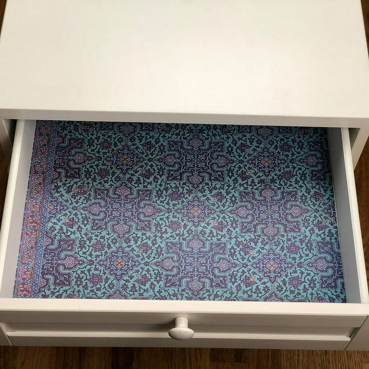 Scentennials Scented Drawer Liners - Island Gardenia Floral Print - 6  Sheets 16.5 x 22 Inch Non-Adhesive Paper Sheets - Perfect for Closet  Shelves and