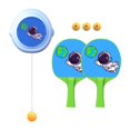 thumbnail image 3 of Mesa de ping pong colgante, juego de autoentrenamiento con raquetas y pelotas. Raqueta Azul 2, 3 of 9