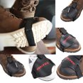 thumbnail image 1 of Motorcycle Gear Shifter Riding Shoe Cover Motorbike Riding Shoe Protector Antiskid Motorbike Shift Pad Boots Cover, Black Letter, 1 of 9
