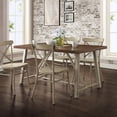 Better Homes and Gardens Collin Wood and Metal Dining Table