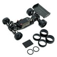thumbnail image 3 of TISHITA Car Body Chassis Frame Kit Repair Part Sturdy for 1/24 Micro-b DIY Accessory Black, 3 of 8