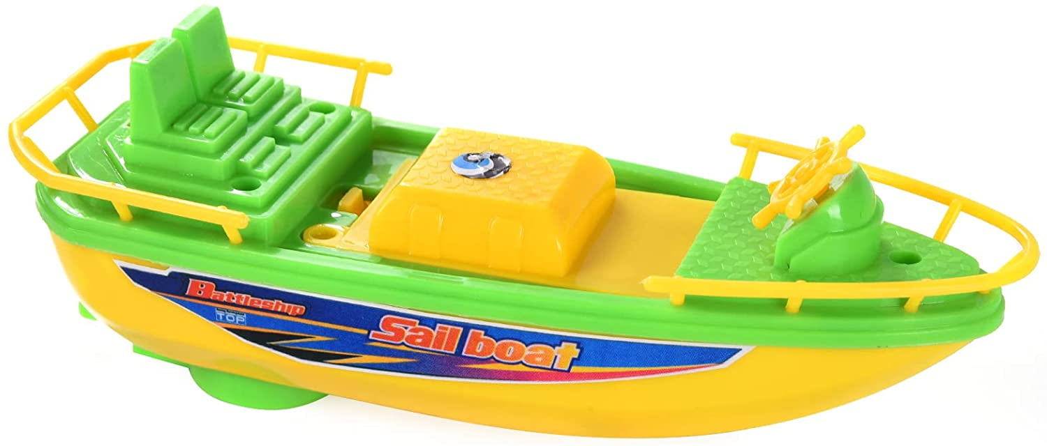 Pool Toy Boat Bath Toys Kids Toy Boat, Yacht Toys in Bathtub