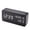 Black, variant on M Buder Desk Wooden Alarm Clock Voice Control Date Temp Adjustable 3 Brightness LED Digital Clocks for Bedroom Khaki Bamboo (5.9 inches / 15 cm)