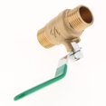 thumbnail image 4 of Válvula de de Cobre Tubo de Agua Grifo Alambre Interno Latón Concepto Ergonómico profesion kusrkot Válvula de bola de latón de cobre grueso, 4 of 8