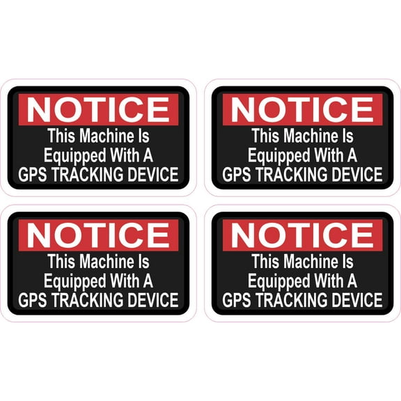 StickerTalk Machine Equipped with GPS Tracking Vinyl Stickers, 1