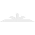 thumbnail image 2 of 84"W x 21"H x 2"D x 6"F, 6/12 Pitch, Saratoga Architectural Grade PVC Gable Bracket, 2 of 8