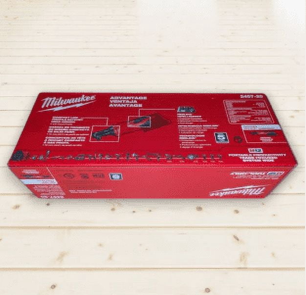 Milwaukee 2457-20 M12 Cordless 3/8" Ratchet – 35 ft-lbs Torque, 250 RPM, Low-Profile Head, Variable-Speed Trigger, Compact & Durable Design (Bare Tool)