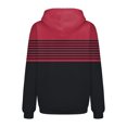 thumbnail image 6 of Holzkary Hoodies for Women 2025 Women's Autumn Winter Hoodie Sweatshirt Tops Long Sleeved Comfortable Pullover Sweatshirts Casual Comfy Tops Trendy Fall Outfits Winter Clothes 2025 Red Xl, 6 of 8
