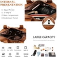 thumbnail image 6 of Sunyuer Crossbody Bags for Women Vegan Leather Top Handle Bag Trendy Handbags with Adjustable Strap, 6 of 7