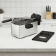 thumbnail image 2 of Freidora de aceite Elite Cuisine 3.3 litros 1500W Acero inoxidable, 2 of 2